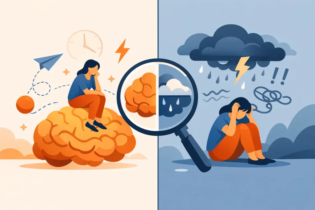 ADHD or Anxiety Symptoms: How to Tell the Difference