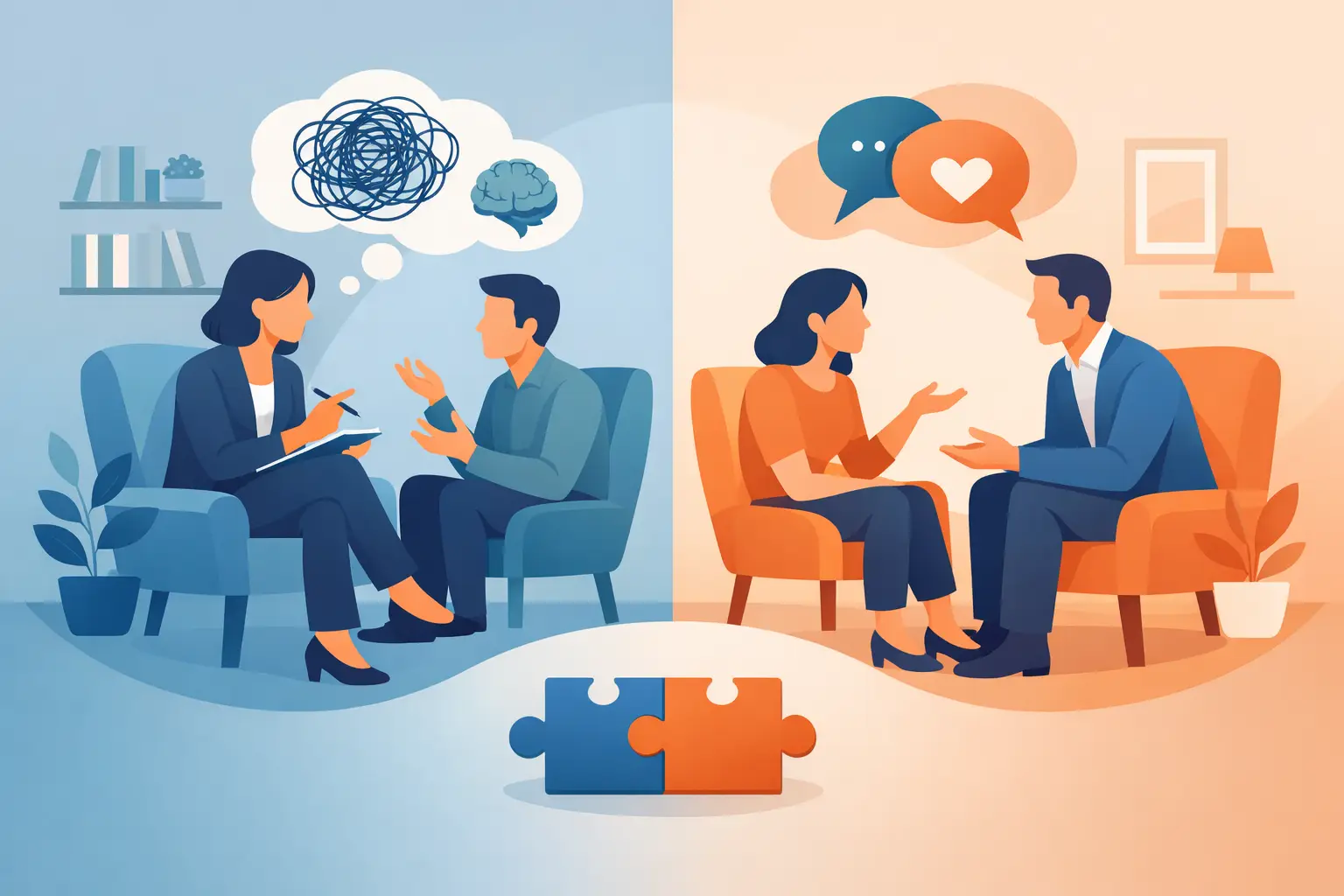 Psychotherapy or Counselling: What’s the Difference?