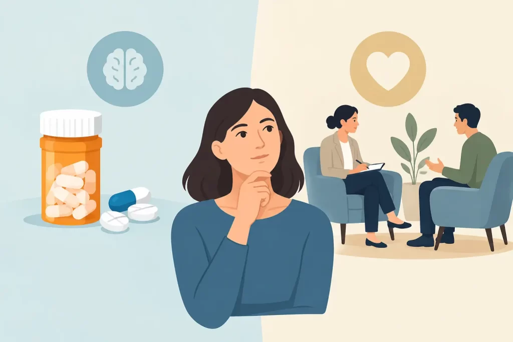 Medication Versus Therapy: Which Helps Most?